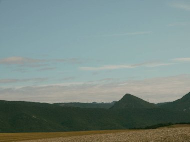 Tobalina Valley manzara Burgos İspanya