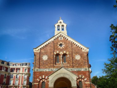 İmparatorluk Şapel belltower Biarritz'deki turistik Simgesel Yapı