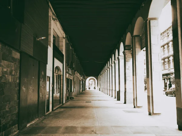 Mimari ayrıntılar Gijón İspanya