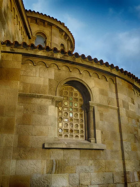 Detalhes da arquitetura em Gijon Asturias Espanha — Fotografia de Stock