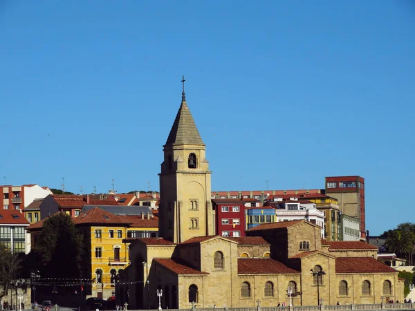 San Pedro Church In Gijon Asturias Spain — Stock Photo, Image