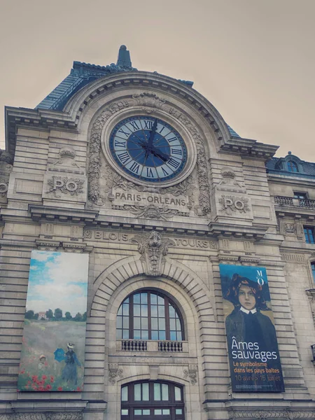 奥赛博物馆户外巴黎2018年3月 — 图库照片