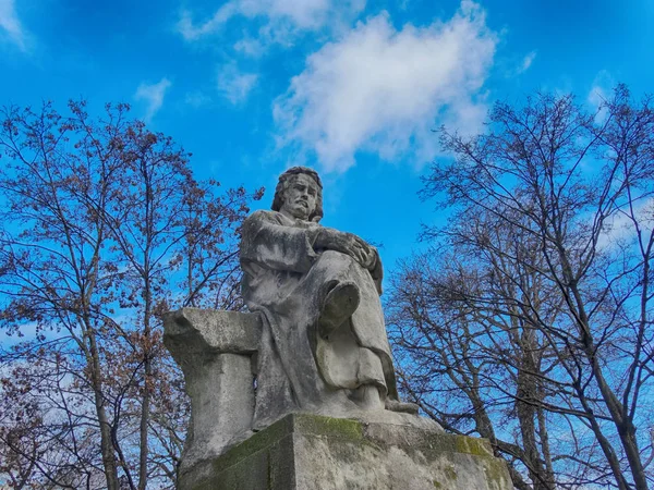 Honore Balzac Statue Von Alexandre Falguiere Distrikt Von Paris — Stockfoto