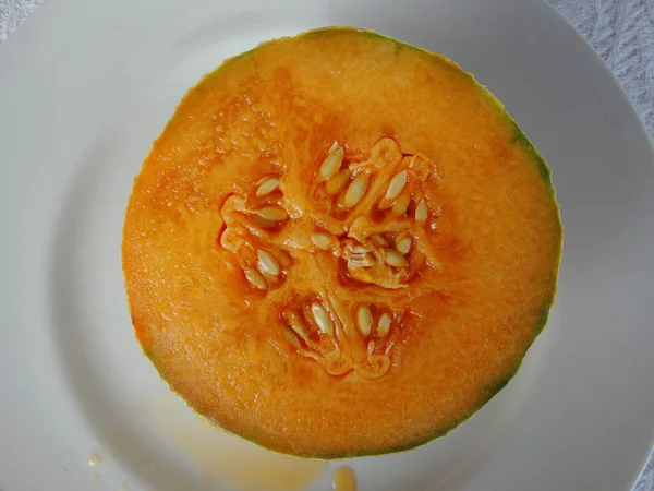 Cantaloupe Fresh Melon Natural Food