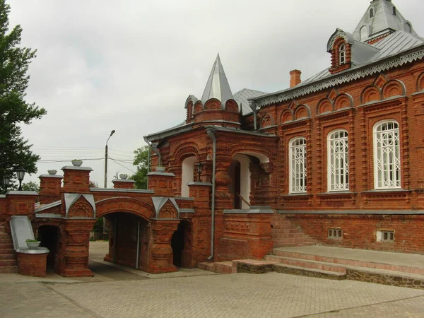 Optina Pustyn Monastery Yard — Stock Photo, Image