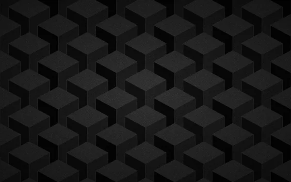 Black Background Seamless Line Square Pattern Design Vector Illustration Eps — Stock Vector