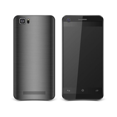 Gerçekçi akıllı telefonlar isolated.vector