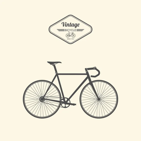 Etiqueta Bicicleta Template Vector — Vector de stock