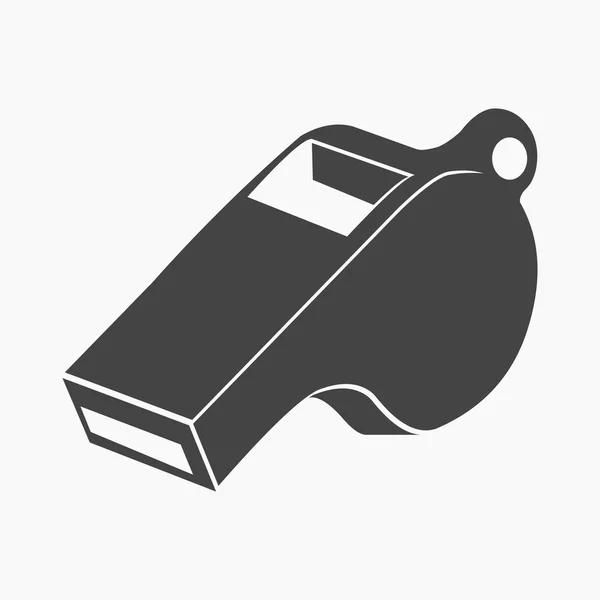 Whistle icon cartoon. Single sport icon from the big fitness, healthy, workout set. — Wektor stockowy
