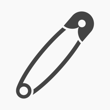 Rastr gösterim amacıyla web ve mobil çengelli iğne simgesi