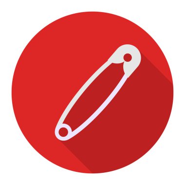 Rastr gösterim amacıyla web ve mobil çengelli iğne simgesi