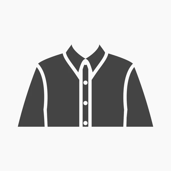 Camisa de manga larga icono de rastr ilustración para web y móvil —  Fotos de Stock