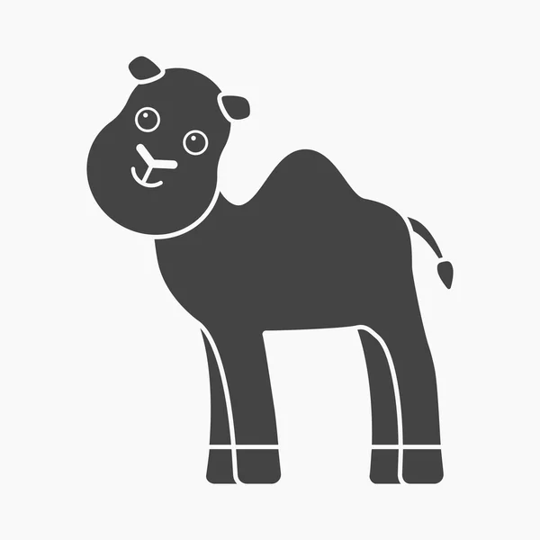 Camel black icon. Illustration for web and mobile design. — Stock Photo, Image