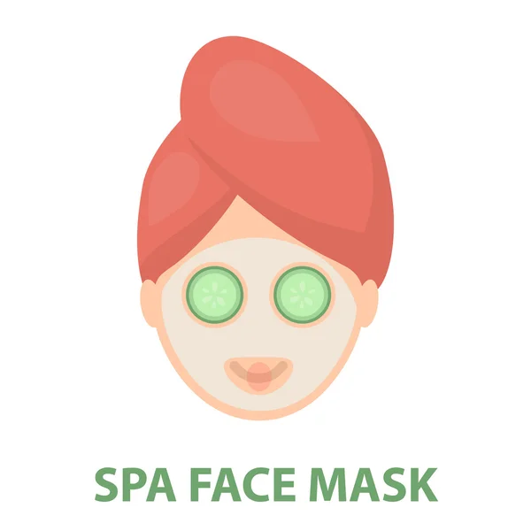 Masque spa icône de rastr illustration pour web et mobile — Photo