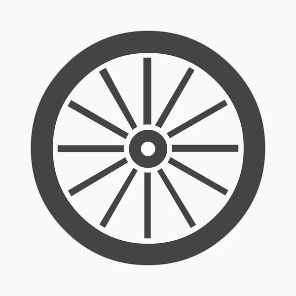 Cart-wheel icon cartoon. Singe western icon from the wild west set. — Stock Photo, Image