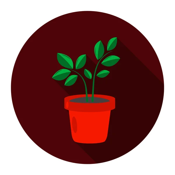 Rostlina ikona rastr ilustrace pro web a mobilní zařízení — Stock fotografie
