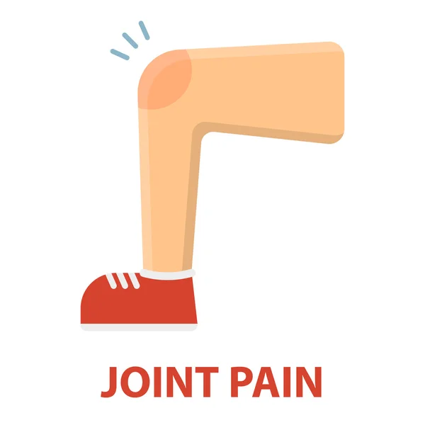 Knee injury icon cartoon. Single sick icon from the big ill, disease set. — Stock Photo, Image