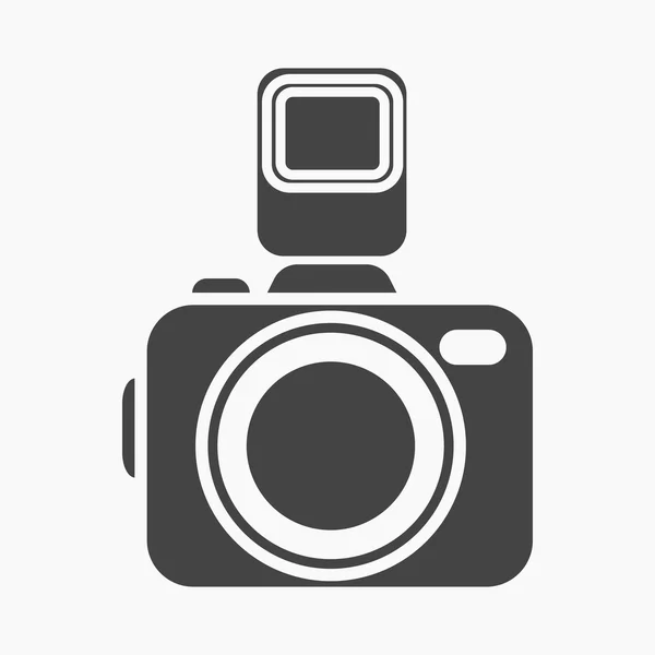 Foto kamera-ikonen i rastr illustration för webb och mobil — Stockfoto