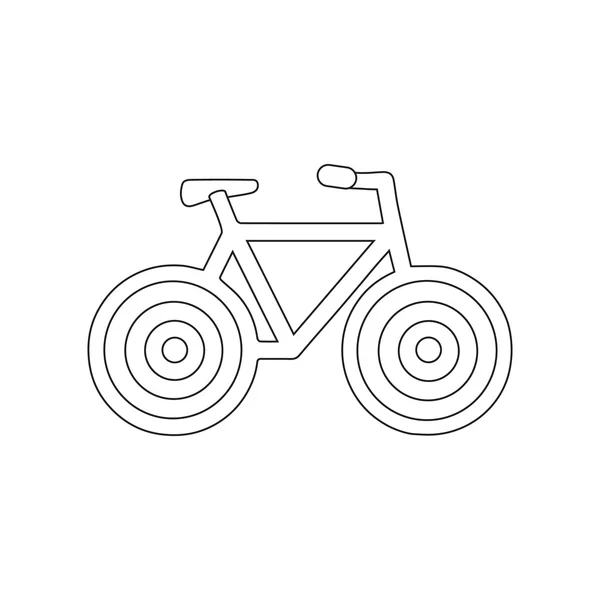 Bicycle line icon. Illustration for web and mobile design. — Stock Photo, Image
