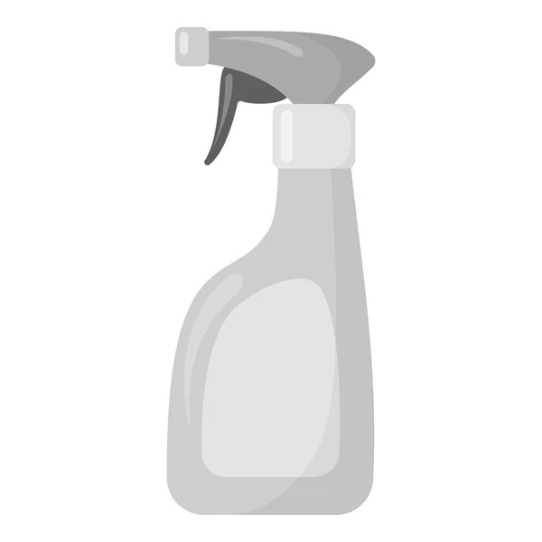 Cleaner spray monochrome icon. Illustration for web and mobile design. — Stock Vector