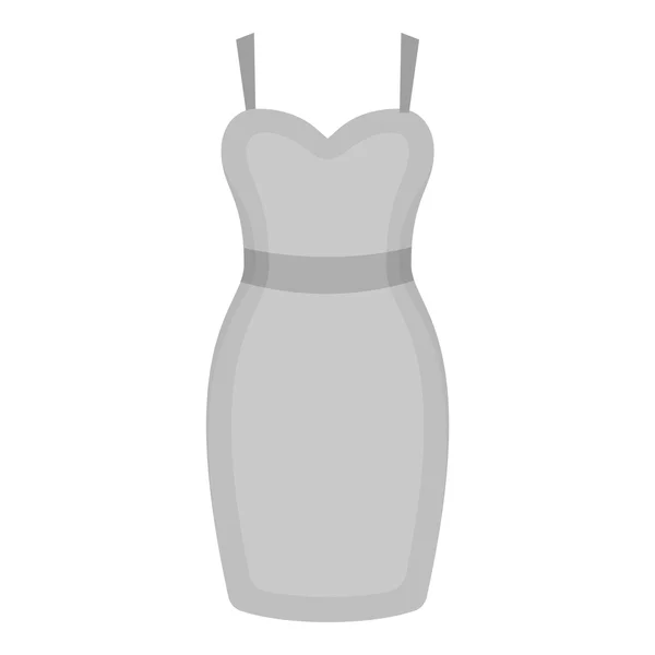 Kleid-Ikone der Vektorillustration für Web und Mobile — Stockvektor