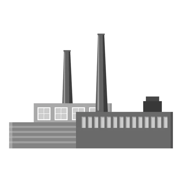 Εργοστάσιο εικονίδιο διανυσματικά εικονογράφηση για το web και κινητά — Διανυσματικό Αρχείο