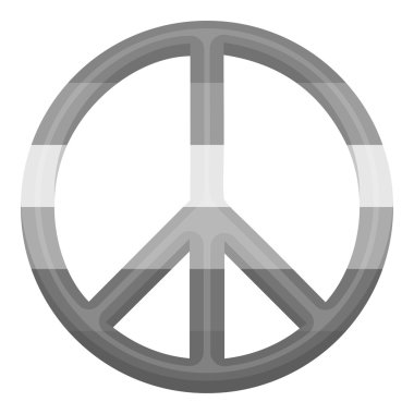 Eşcinsel simge tek renkli. Tek gay ikonu üzerinden büyük azınlık, homoseksüel tek renkli.