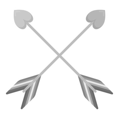 Ok simgesi tek renkli. Tek gay ikonu üzerinden büyük azınlık, homoseksüel tek renkli.