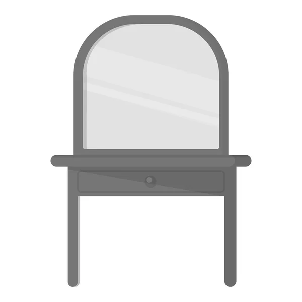 Tiroirs avec icône miroir d'illustration vectorielle pour web et mobile — Image vectorielle