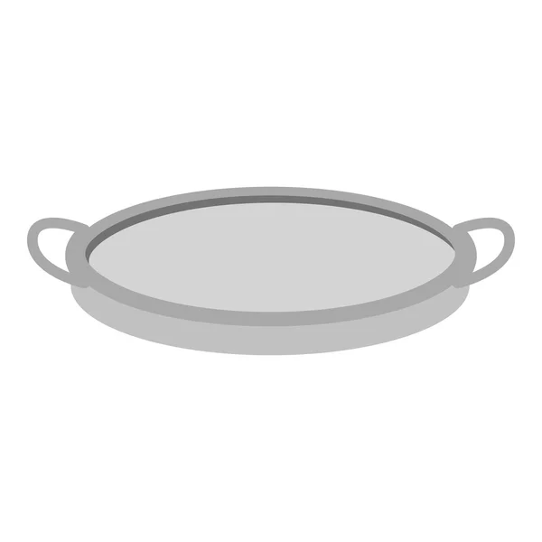 Sieve icon in monochrome style isolated on white background. Kitchen symbol stock vector illustration. — Stock Vector