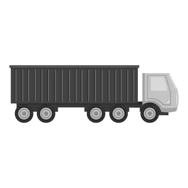 Truck delivery icon of vector illustration for web and mobile — Stock Vector