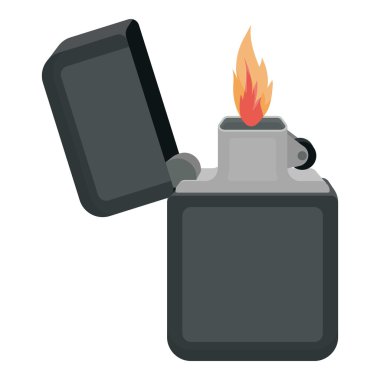 Beyaz arka plan üzerinde izole karikatür tarzı hafif simgesini. Işık kaynağı sembol stok vektör çizim