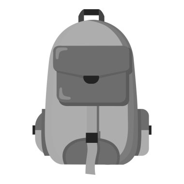 Çanta simge vektör çizim için web ve mobil, hiking