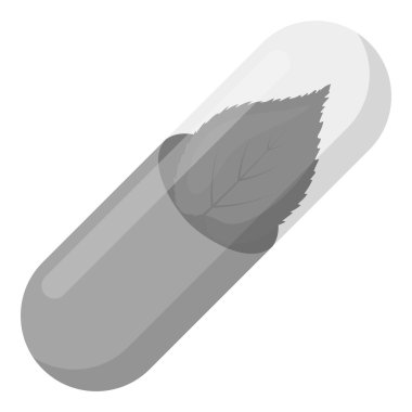 Hap simge tek renkli. Büyük tıp, sağlık tek renk simgesinden tek tıp.