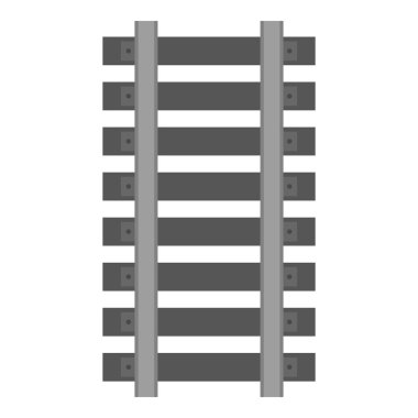 Tek renkli stil beyaz arka plan üzerinde izole simgesinde tren benim. Benim hisse senedi vektör çizim sembolü.