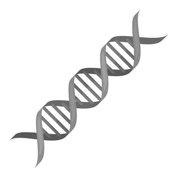 DNS kódot ikon fekete-fehér. Egyetlen gyógyszer ikont a nagy orvosi, egészségügyi fekete-fehér. — Stock Vector