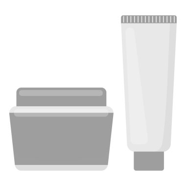 Vektör çizim web ve mobil için krem simgesi