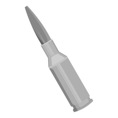 Madde işaretleri simgesi tek renkli. Tek silah simgesinden büyük mühimmat, silah ayarla.