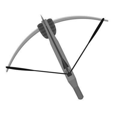 Tatar yayı simge tek renkli. Tek silah simgesinden büyük mühimmat, silah ayarla.