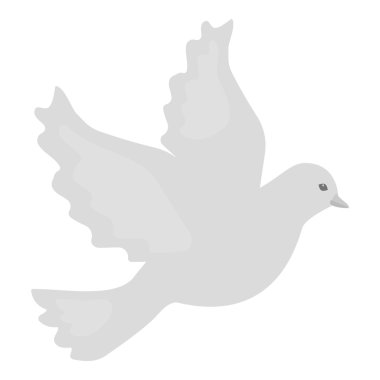 Simge vektör çizim için web ve mobil güvercin