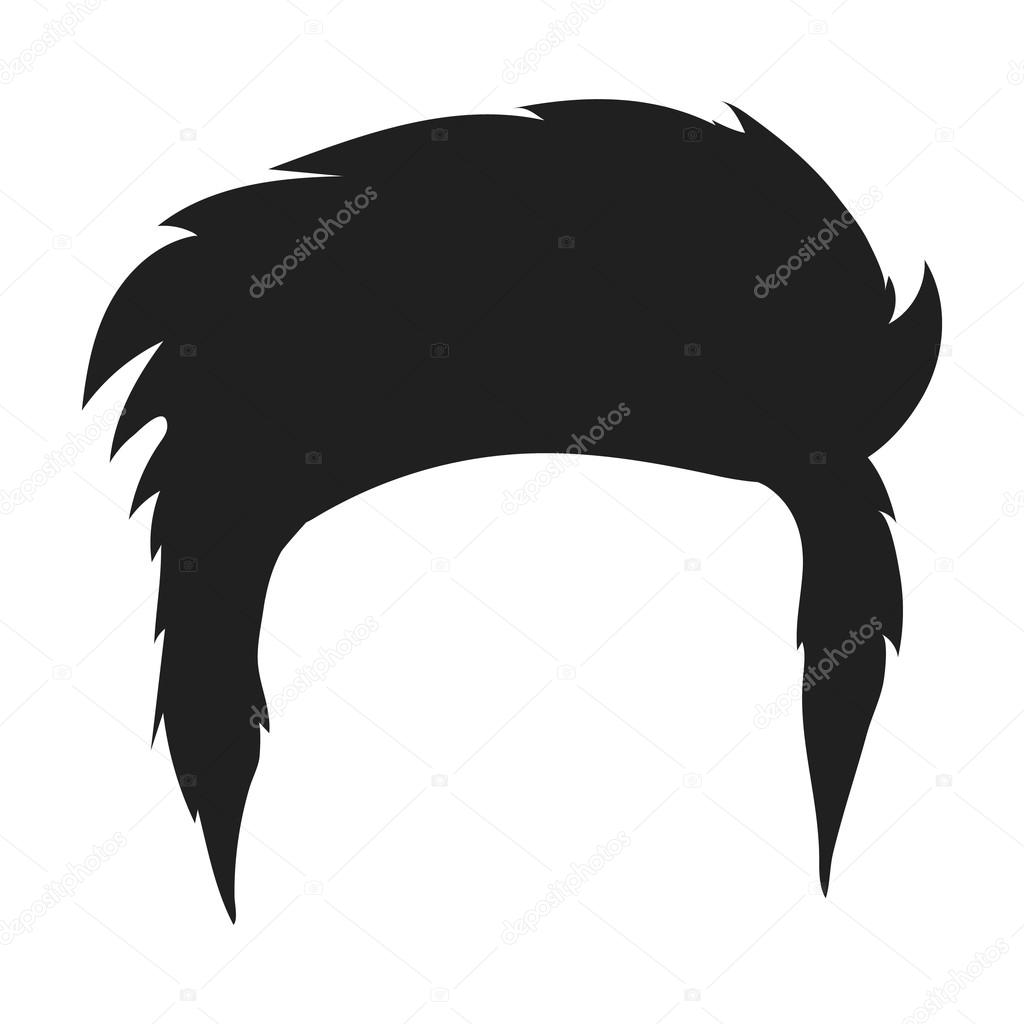 Mans hairstyle icon in black style isolated on white background. Beard symbol stock vector illustration. Stock Vector Image by ©PandaVector #127968802 Mans hairstyle icon in black style isolated on white background. Beard symbol stock vector illustration. Stock Vector Image by ©PandaVector #127968802