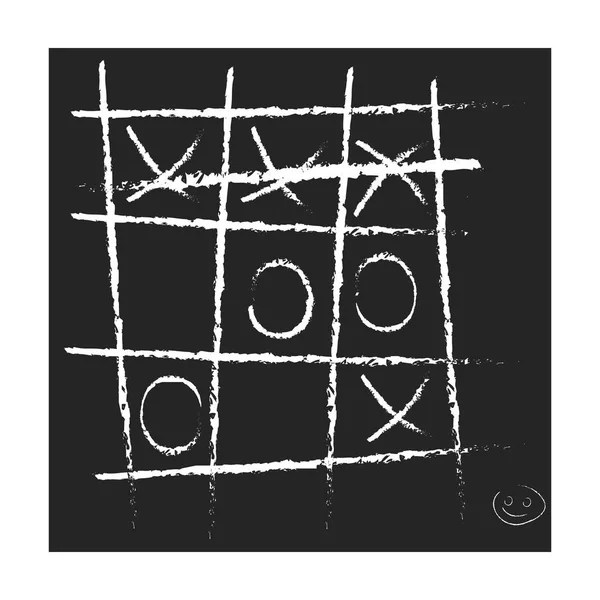 Tic-tac-toe ícone em estilo preto isolado no fundo branco. Jogos de tabuleiro símbolo estoque vetor ilustração . —  Vetores de Stock