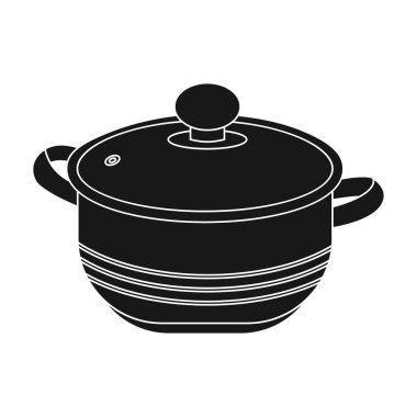 Tenceresi simge siyah stil beyaz arka plan üzerinde izole içinde. Mutfak sembol stok vektör çizim.