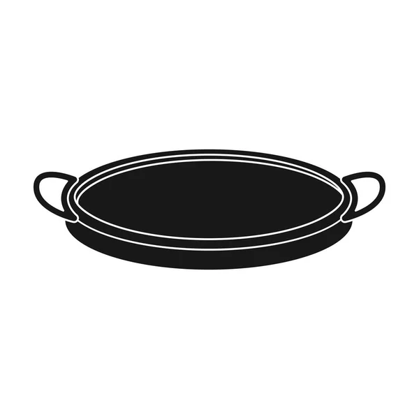 Reeve icon in black style isolated on white background. Векторная иллюстрация символов кухни . — стоковый вектор