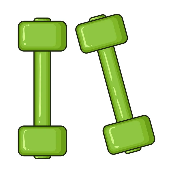 Halters pictogram in cartoon stijl geïsoleerd op een witte achtergrond. Sport en fitness symbool voorraad vectorillustratie. — Stockvector