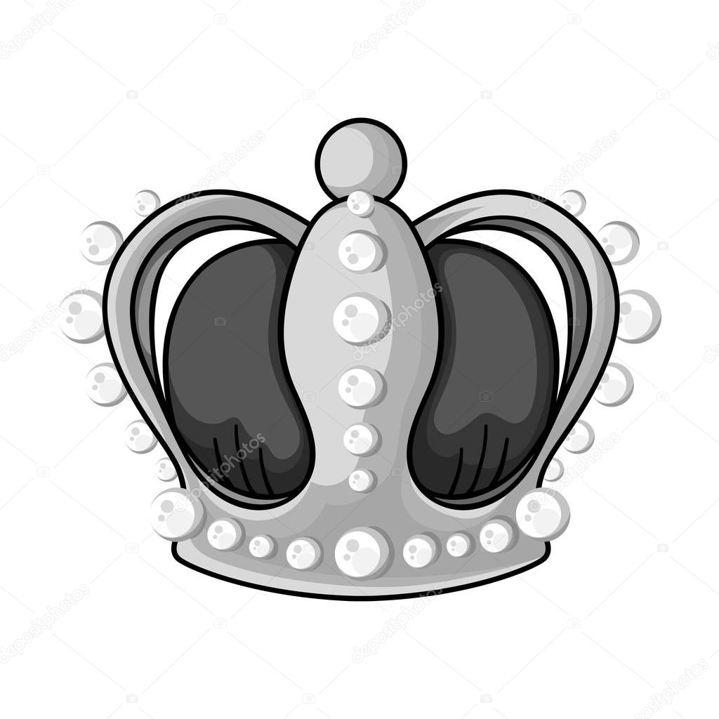 無料印刷可能王冠 イラスト 白黒 美しい花の画像