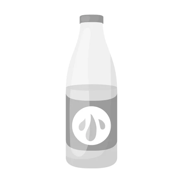 Lotion pictogram in zwart-wit stijl geïsoleerd op een witte achtergrond. Huid zorg symbool voorraad vectorillustratie. — Stockvector