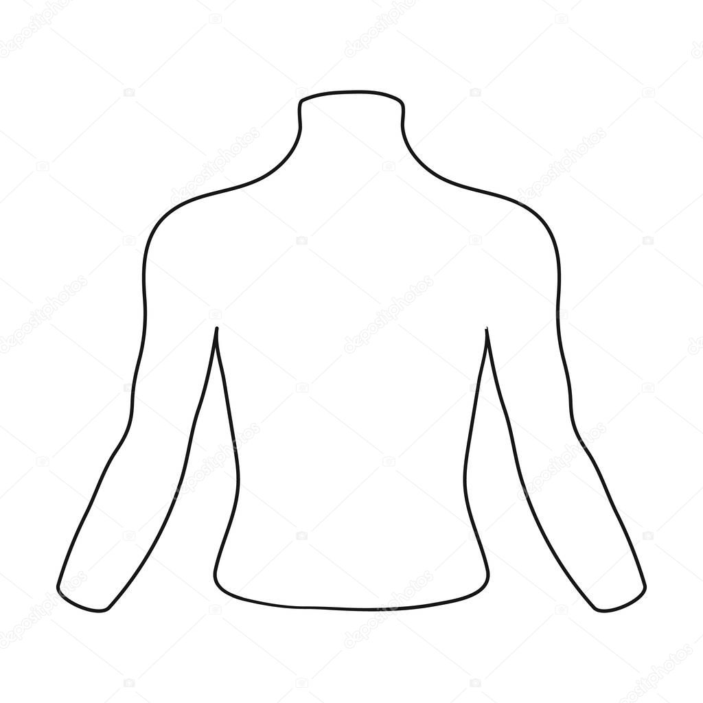 Umriss Menschlicher Körper Kostenlos