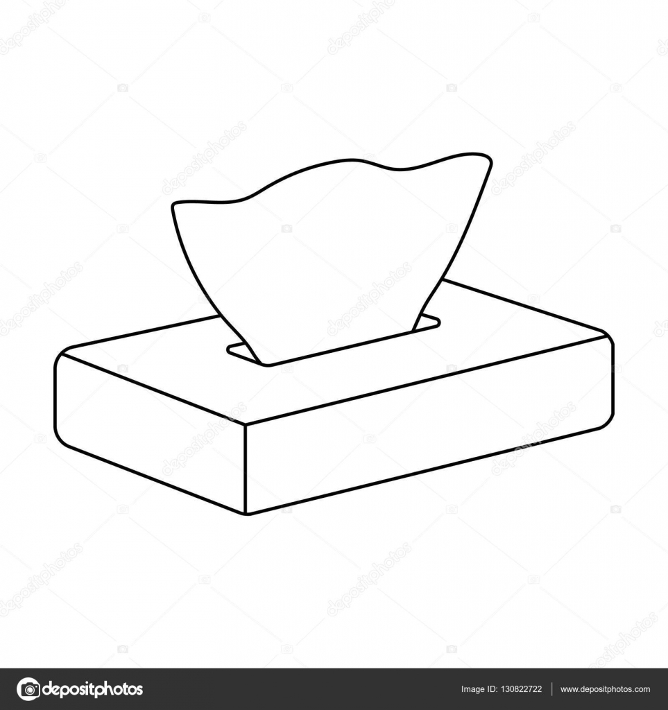 흰색 배경에 고립 개요 스타일에서 냅킨 아이콘. 문신 기호 주식 벡터 일러스트 레이 션. 스톡 벡터 - ©PandaVector  130822722, image size:1600x1700