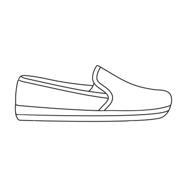 SütBeyaz simgesi beyaz arka plan üzerinde izole anahat tarzı. Ayakkabı sembol stok vektör çizim.